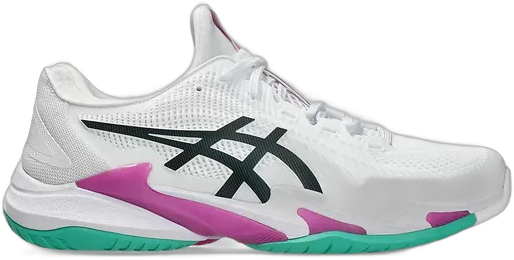 Asics Court FF 3 Herren-Sneaker Weiß und Lila All Court