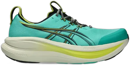 Zapatillas Asics Gel Nimbus 28 Tr Masculino Verde y Amarillo