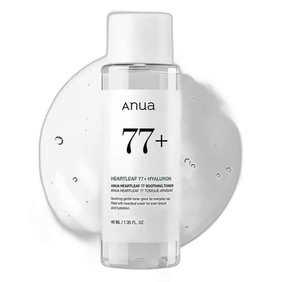 Tonico Viso Anua Heartleaf 77+ Hyaluron Lenitivo 40ml