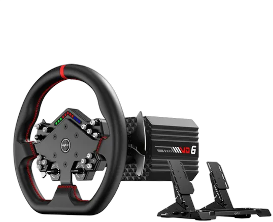 PXN WDSR2 300mm Racing Direct Drive VD6 6Nm Lenkrad für PC