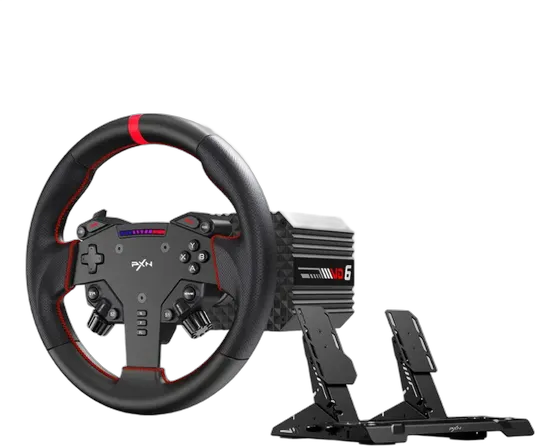 Volante Simulatore Racing PXN WAS VD6 Force Feedback Realistico